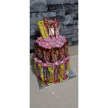 

cake snack 2 tingkat