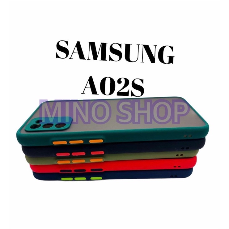 SOFTCASE SAMSUNG A02S - HARDCASE DOVE MYCHOICE PLUS PELINDUNG KAMERA - AERO CASE