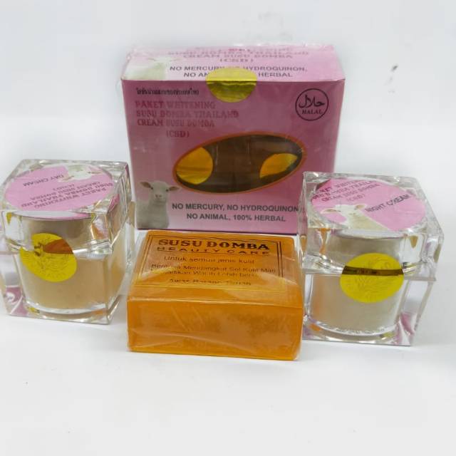 CSD // Paket whitening cream susu domba mini 15 gr // cream csd original