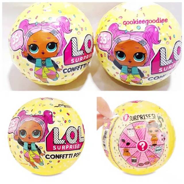 Lol Confetti Edisi Bukan Pop Atau Kado Mainan Anak Lol Confetti - metallic skull confetti alpha egg badges roblox