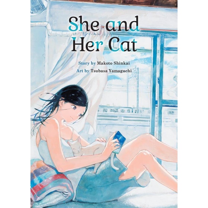

She and Her Cat TP - Makoto Shinkai Vertical Manga Comic Komik Book US