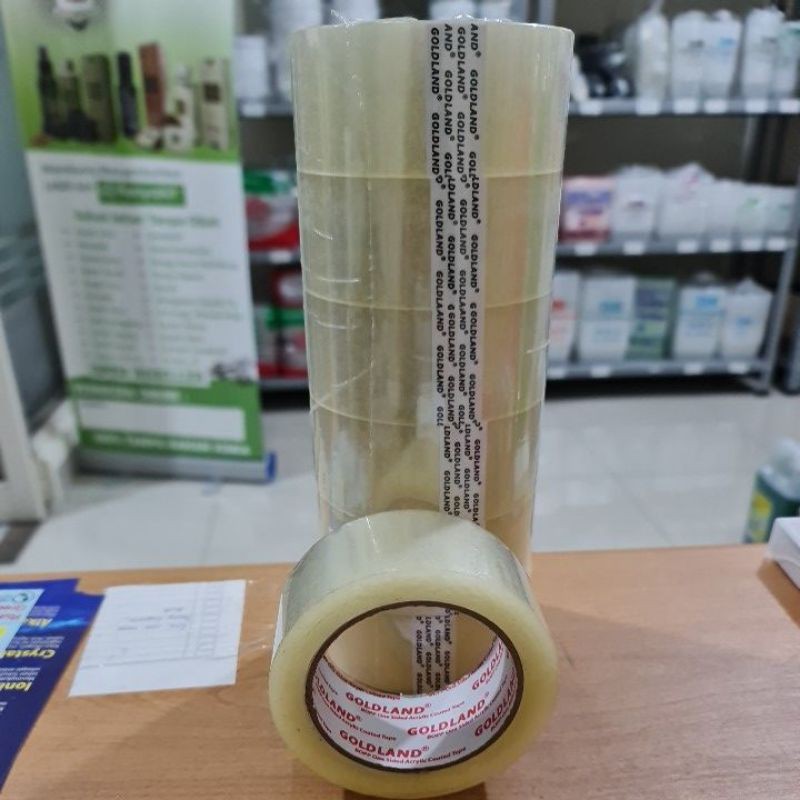

Lakban Bening 2" Goldland 45mm x 90 Yard