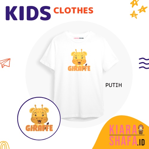 Kiarashafa - Baju Anak / Kaos Anak Giraffe