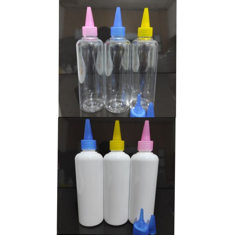Botol 250ml Tutup Kerucut Botol Tinta 250ml Tutup Kerucut Tebal