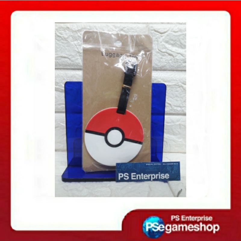 Pokemon Pokeball ( Red ) Luggage Tag