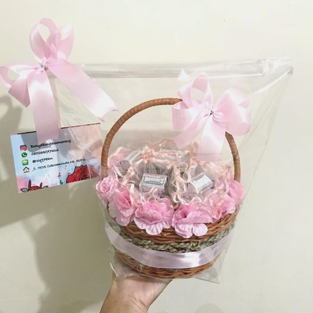 

Buket keranjang (coklat delfi)