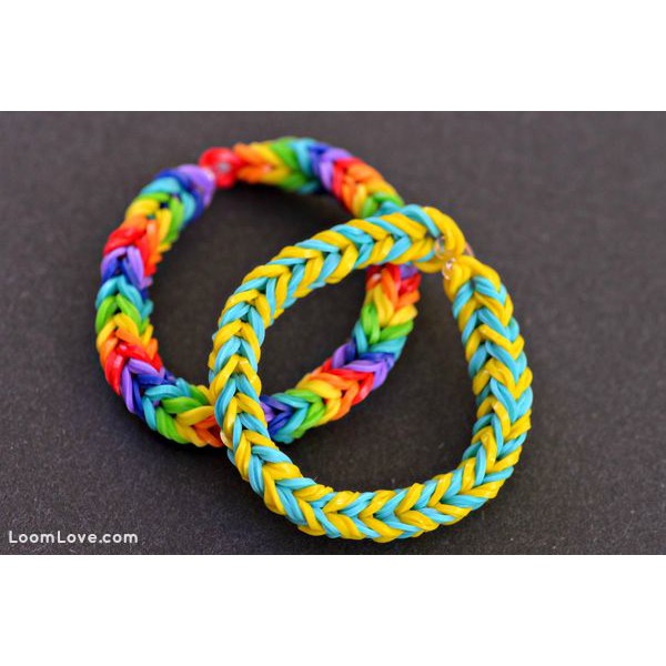 Mainan Edukasi  anak Loombands Refill - DIY loom bands accesories