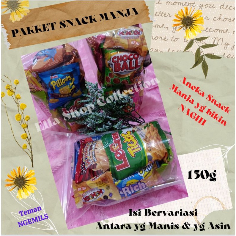 

ELS_PAKET SNACK MANJA/PAKET JAJANAN/PAKET CHIKI/PAKET SNACK