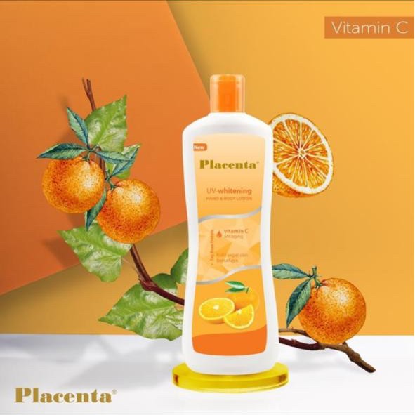 PLACENTA / FLACENTA HAND &amp; BODY LOTION 500 ML VIT C