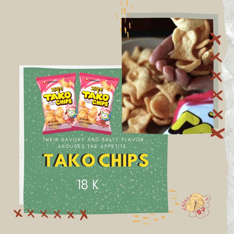 

Nongshim Tako Chips Snack Korea