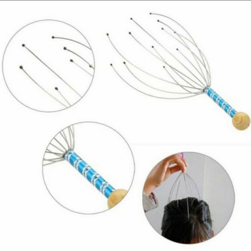 BOKOMA ALAT PIJAT KEPALA - ALAT PIJAT REFLEXY KEPALA BOKOMA - SC