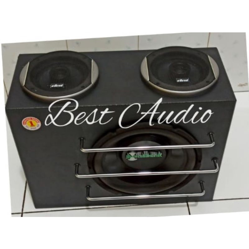 Speaker Mobil Bass tube basstube Sub woofer 10inch 10 inch DAT CS 10X