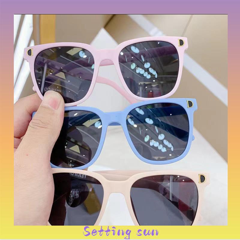 Kacamata Fashion Anak Laki-laki Perempuan Universal Anti-UV Street Shooting Sunshade Sunglasses TN