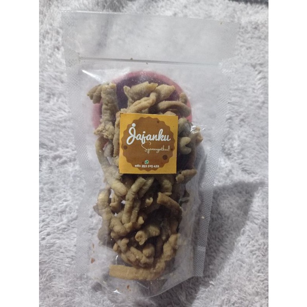 

Kripik Usus 100 gram