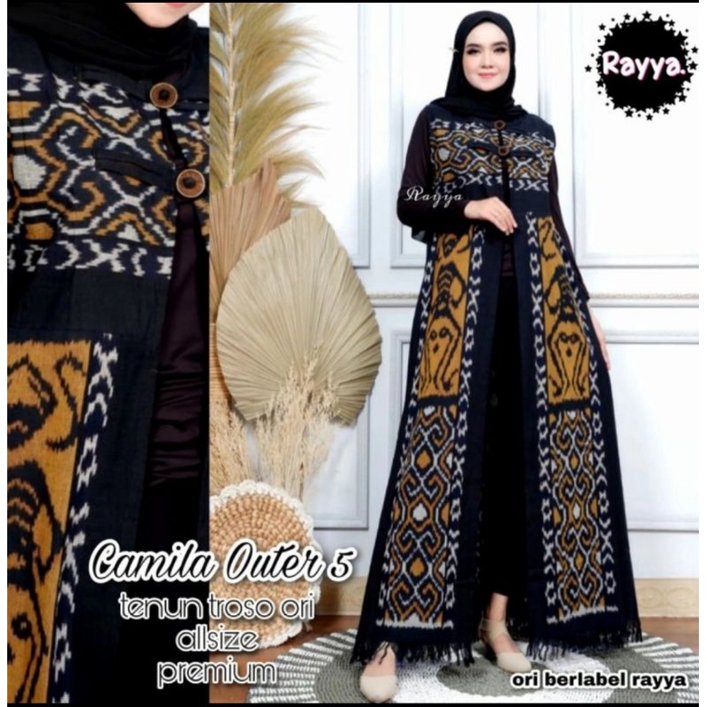 OUTER TENUN ETNIK HALUS