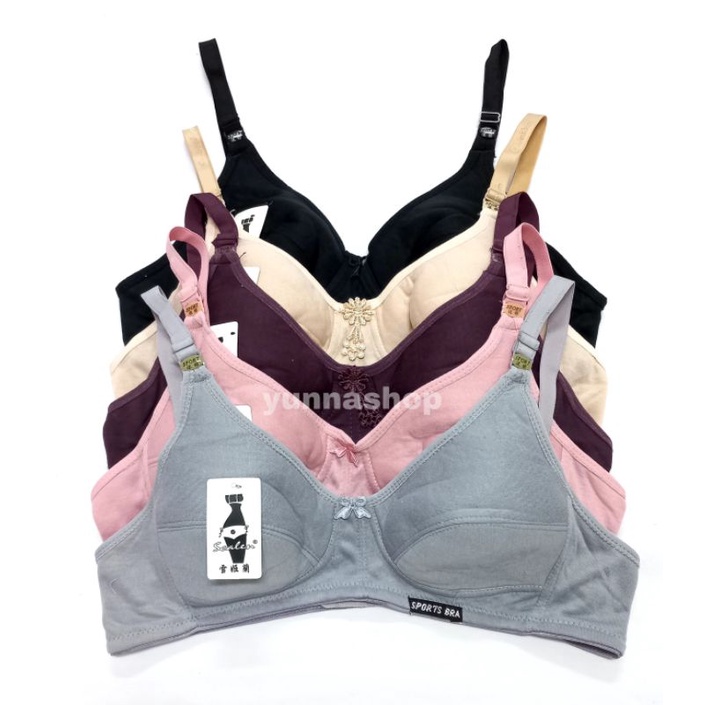 SPORT BRA NON KAWAT NON BUSA CUP B SIZE 38-42