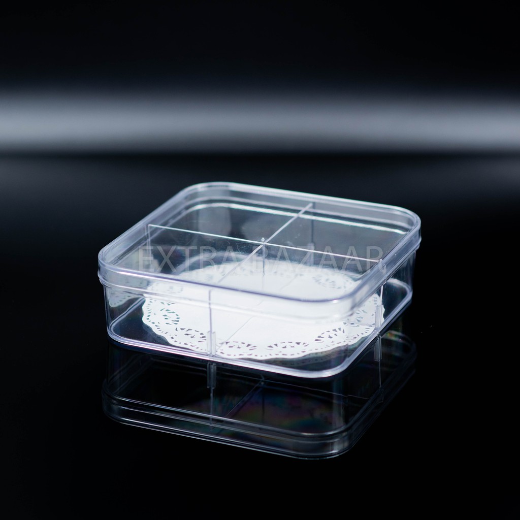 Toples Sekat 4 / Toples Keringan Sekat (12 pcs)