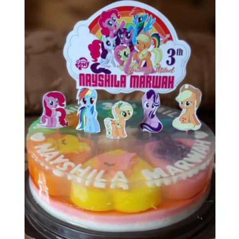 

PUDING ULTAH KARAKTER LITLE PONY