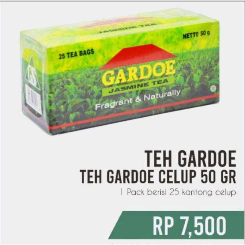 

TEH GARDOE CELUP 50 GR