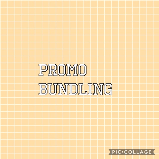 Promo bundling