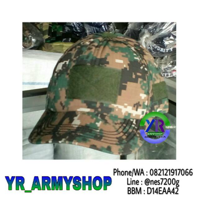 Topi Loreng / Topi Loreng Marpat / Topi Loreng Velcro