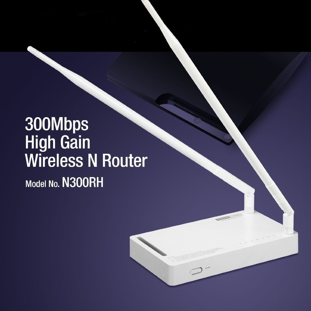 TOTOLINK N300RH 300Mbps Long Range Wireless N Router