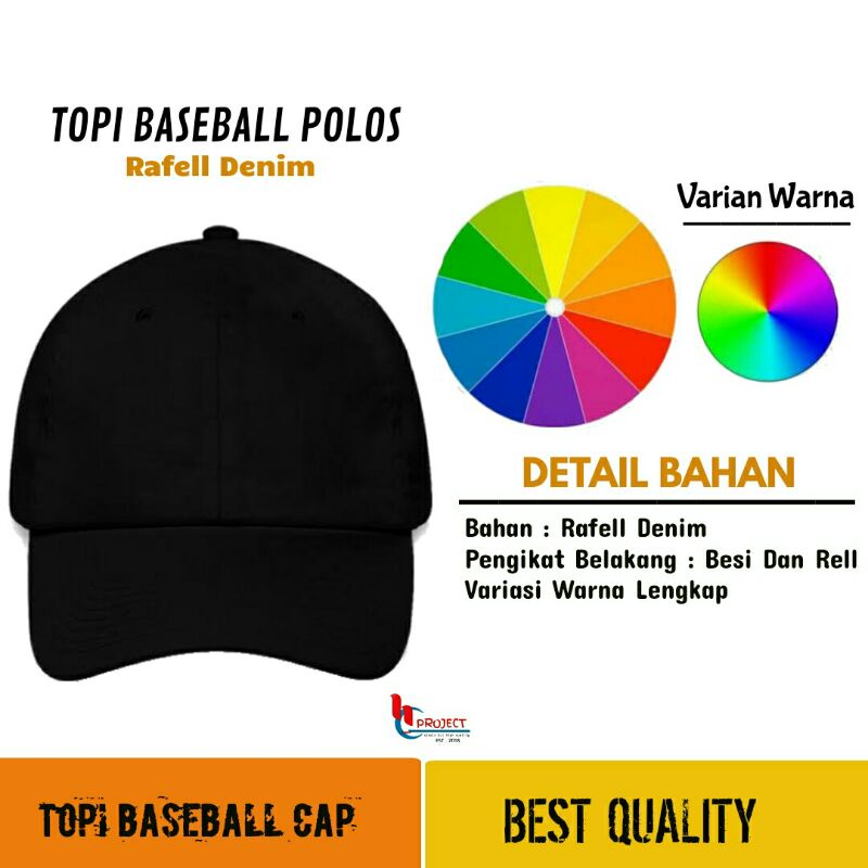 Topi Baseball Polos Baseball cap Baseball polos