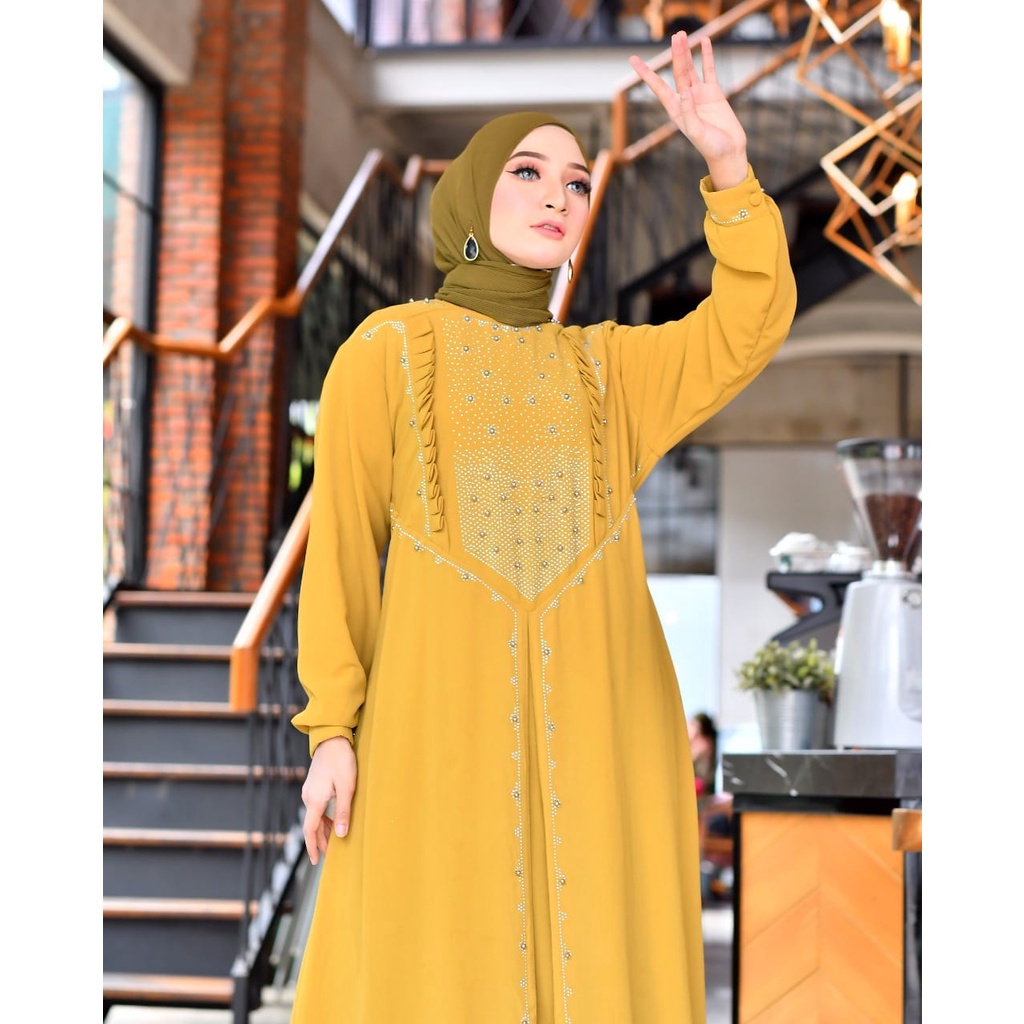 Kadai.baju / Gamis abaya maryam / Gamis pesta / Gamis kondang MIX Ceruty babydoll Size ALL size