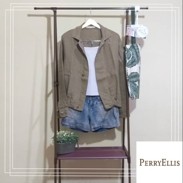 SALE Preloved branded jaket Perry Ellis (unisex)