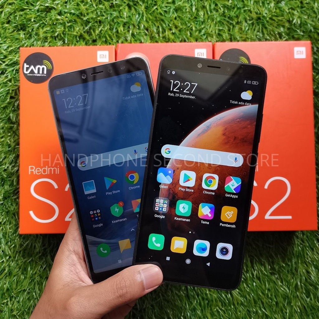 HANDPHONE HP XIAOMI REDMI S2 3/32GB FULLSET NO HEADSET SECOND SEKEN BEKAS MURAH-1