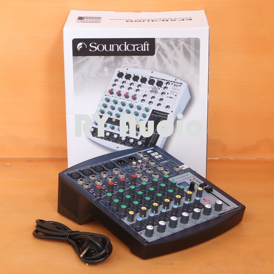 Mixer Soundcraft EFX 8/4 USB efx8/4 usb Hitam