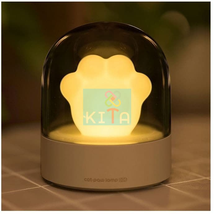 Lampu Tidur Musik LED 3LIFE Night Lamp Cute Cat Dog Paw