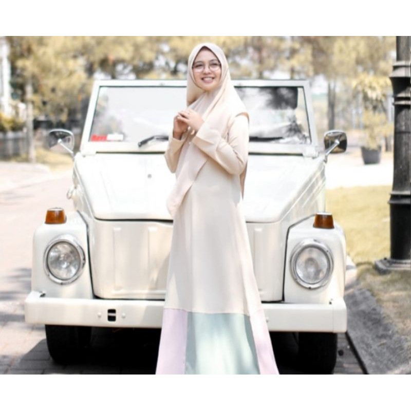 Hamida Set ( Dres + Khimar) Original By shArarea