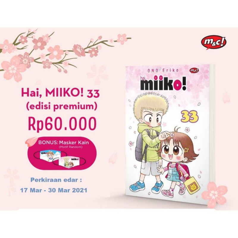 Hai, Miiko 33 - Edisi Khusus *bonus masker kain