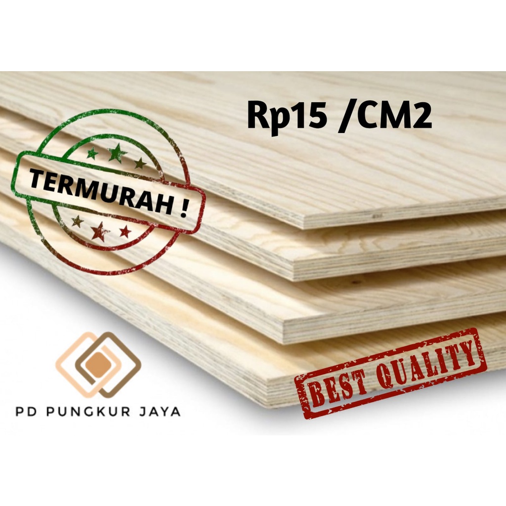 TRIPLEK / MULTIPLEK 15MM ALBASIA UKURAN CUSTOM