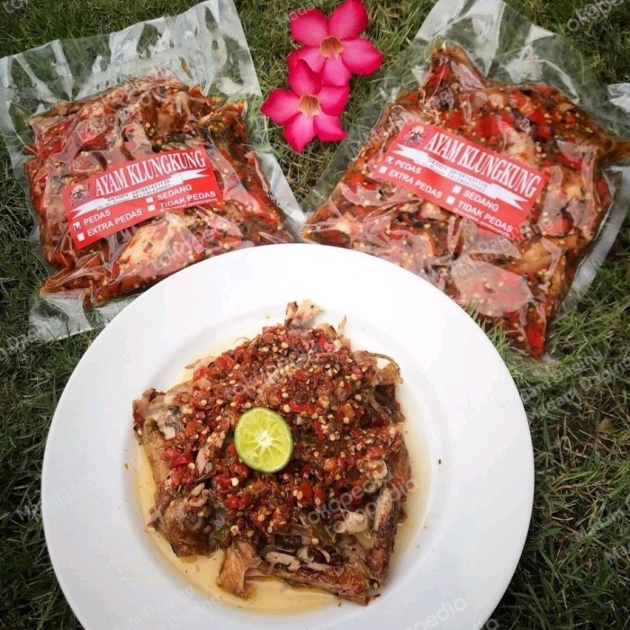 

✨COD✨ Ayam Klungkung RM Rajawali Khas Bali Asli - Pedas