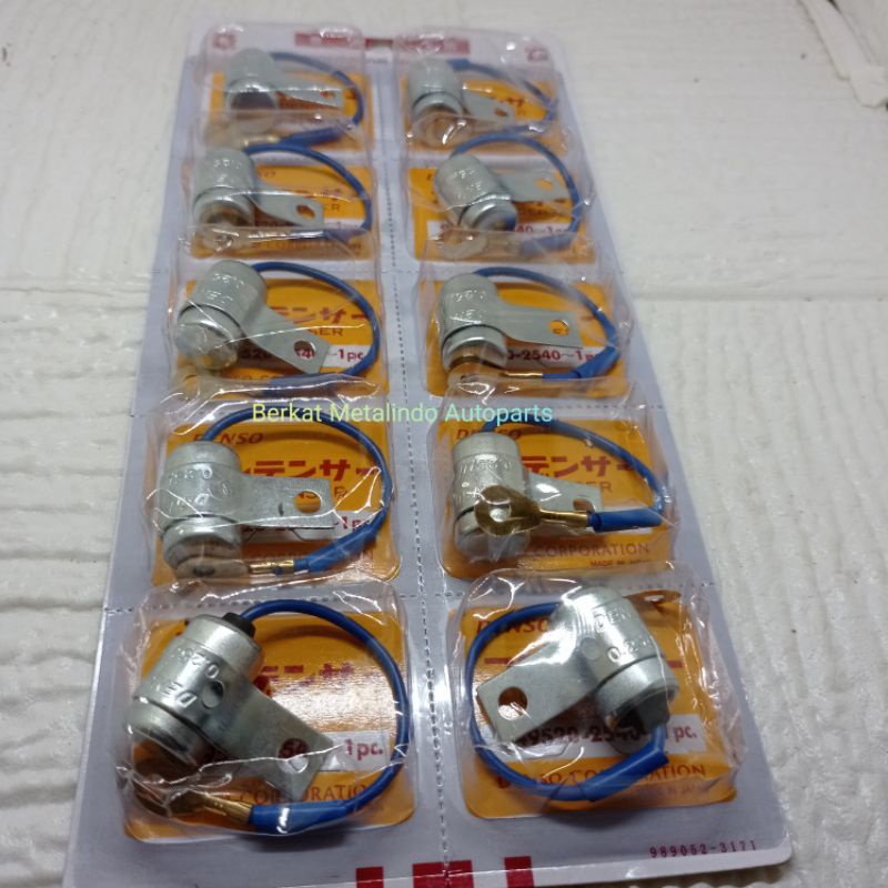 CONDENSOR KONDENSOR PLATINA KIJANG 3K 4K 5K 7K ST100 L300 SET 10 PCS DENSO QUALITY