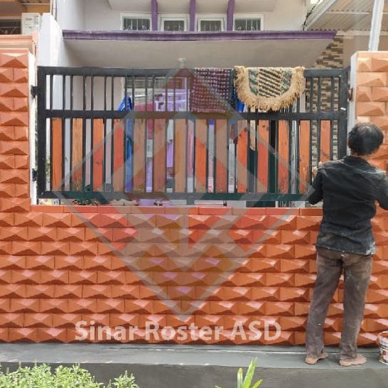 Roster Bata Tempel Motif Mozaik SINAR ROSTER ASD