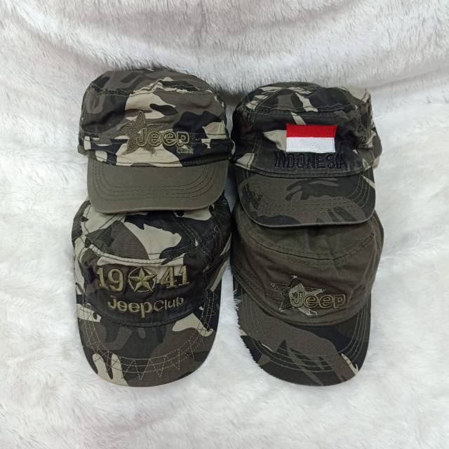 Topi Komando Jeep army Import Quality