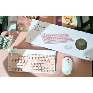 MINISO Keyboard Mouse Combo Set Multimedia Wireless Keyboard Bundle