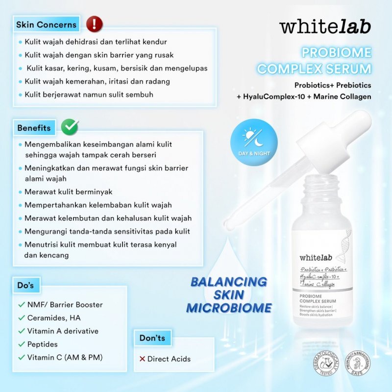 Whitelab Serum Series (15ml/20ml) Probiome/Age Correxion/