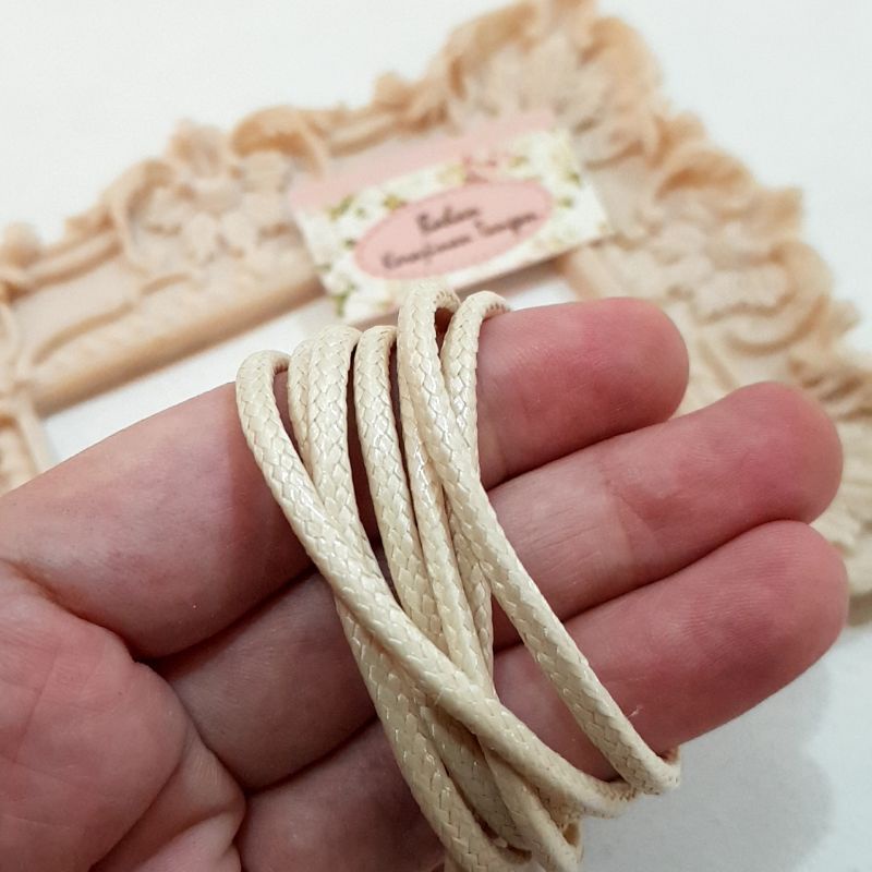 90 cm Tali Korea (BACA DESKRIPSI) diameter 1 mm, 1,5mm, 2,5mm 3mm Tali Masker