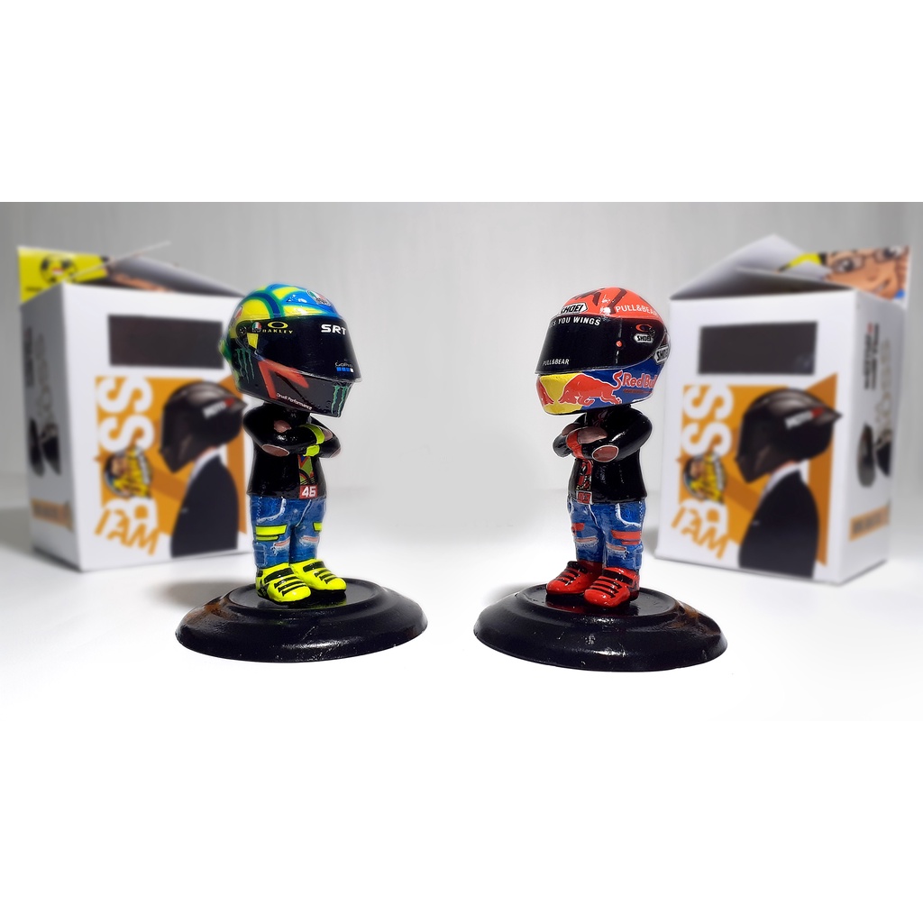 FIGURE VALENTINO ROSSI #TOYS #MINIATURE #DIECAST #MOTOGP #BOSS