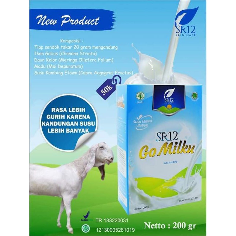 

Susu Kambing Etawa Gomilku SR12