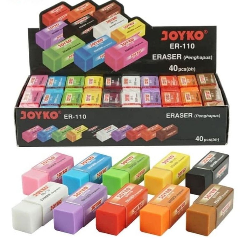 

Penghapus joyko warna warni ER-110