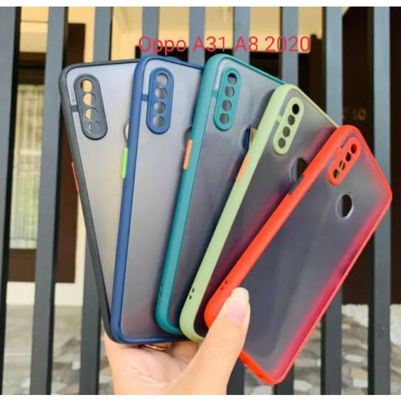 Softcase Aero My Choice Oppo A31 A8 2020 Silikon Casing Selicon Case Dove Pelindung Camera