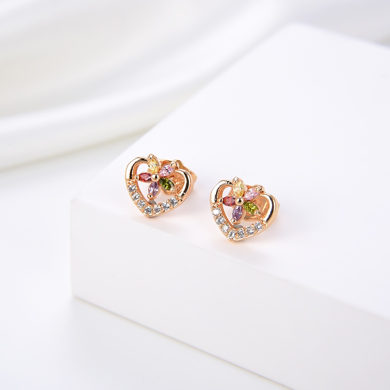 anting titanium wanita emas muda anti karat dewasa tusuk korea asli panjang dan luntur korea style selamanya dewasa 54-62e