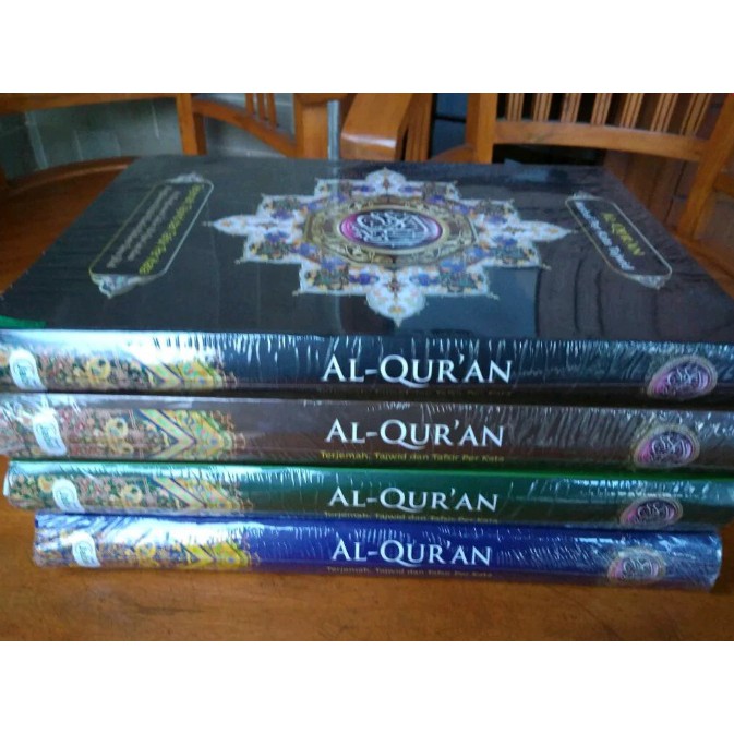 Al Quran Terjemah Per Kata dan Tajwid Besar A4 Jabal