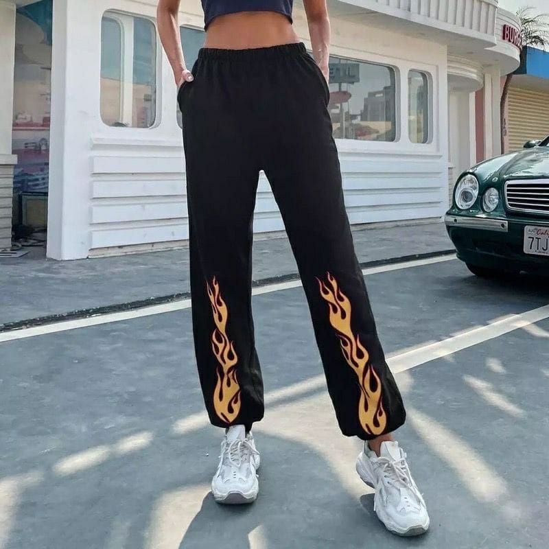 Cs CELANA PANJANG JOGGER FIRE babyterry