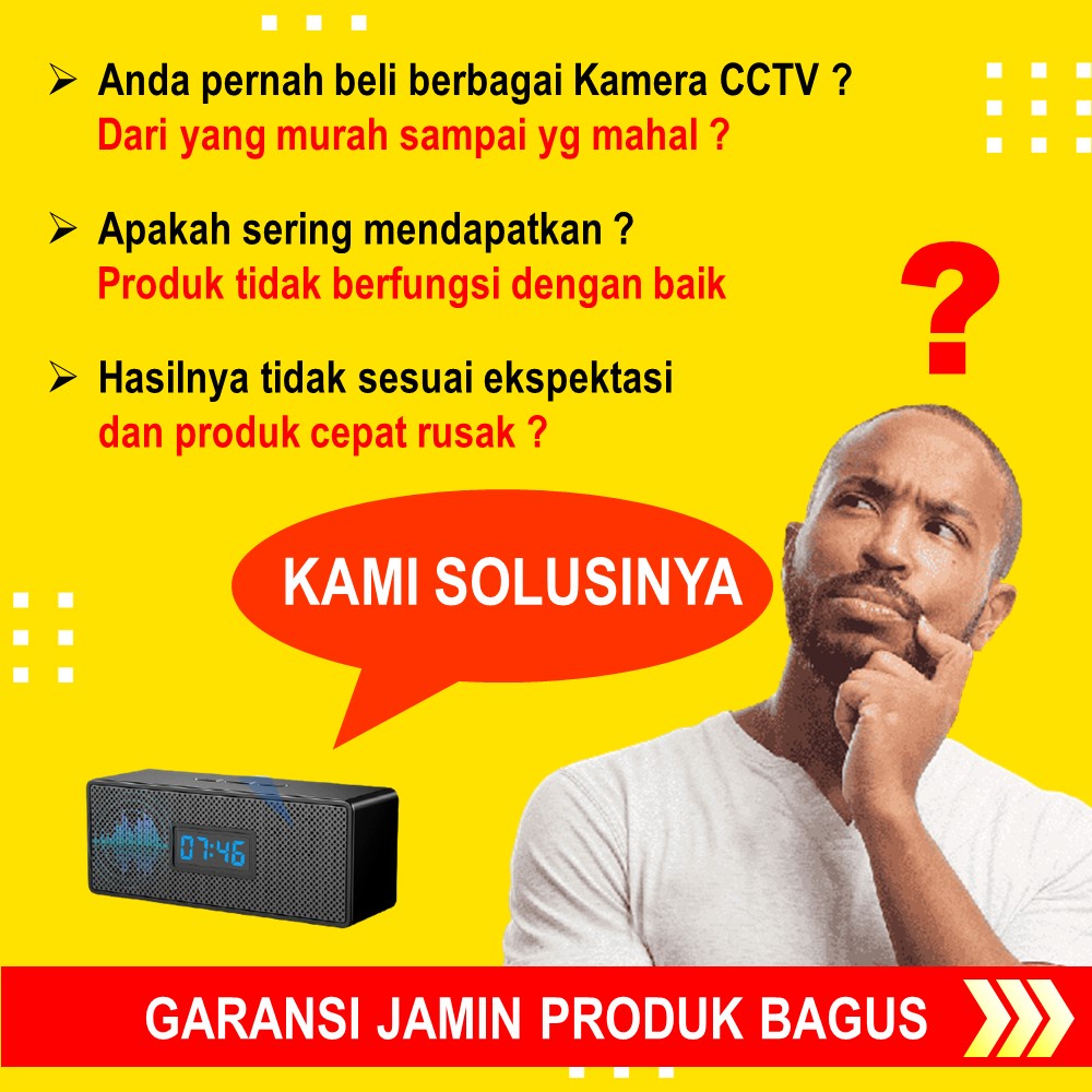 KAMERA PENGINTAI MINI TERSEMBUNYI WIFI TANPA KABEL CAMERA CCTV KECIL WIRELESS PORTABLE SPYCAM SPY HIDDEN CAMERA TERHUBUNG HP BLUETOOTH PENGINTIP MATA2 FULL HD JS161